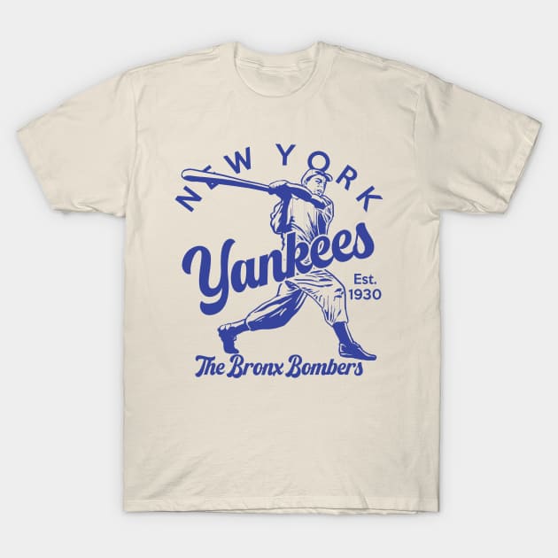 Old Style New York Yankees T-Shirt by NdasMet